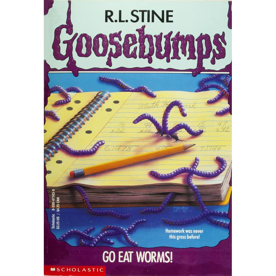 Book Review: Goosebumps – Go Eat Worms! by R. L. Stine