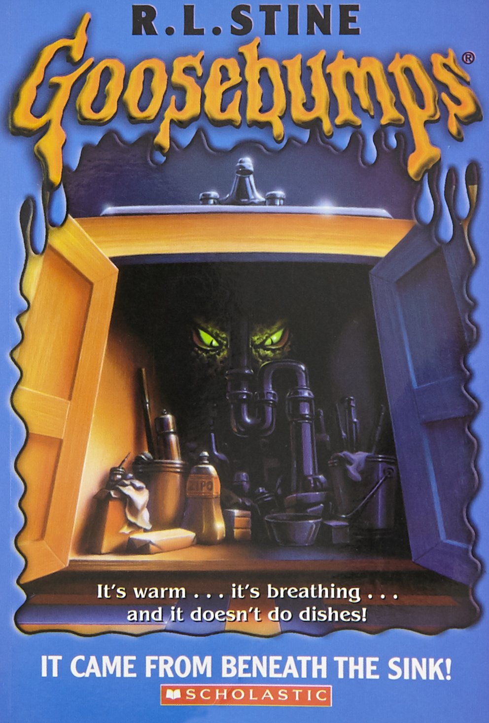 Book Review: Goosebumps -It Came From Beneath the Sink by R. L. Stine