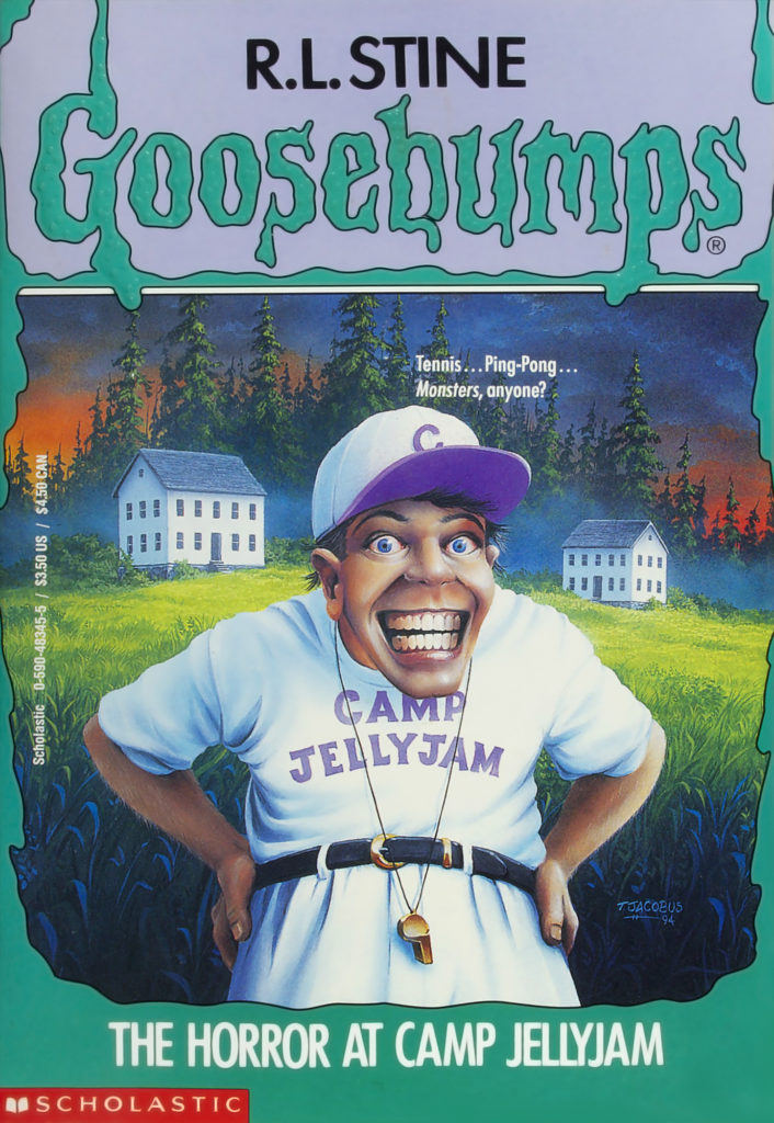 Book Review: Goosebumps -The Horror at Camp Jellyjam by R. L. Stine