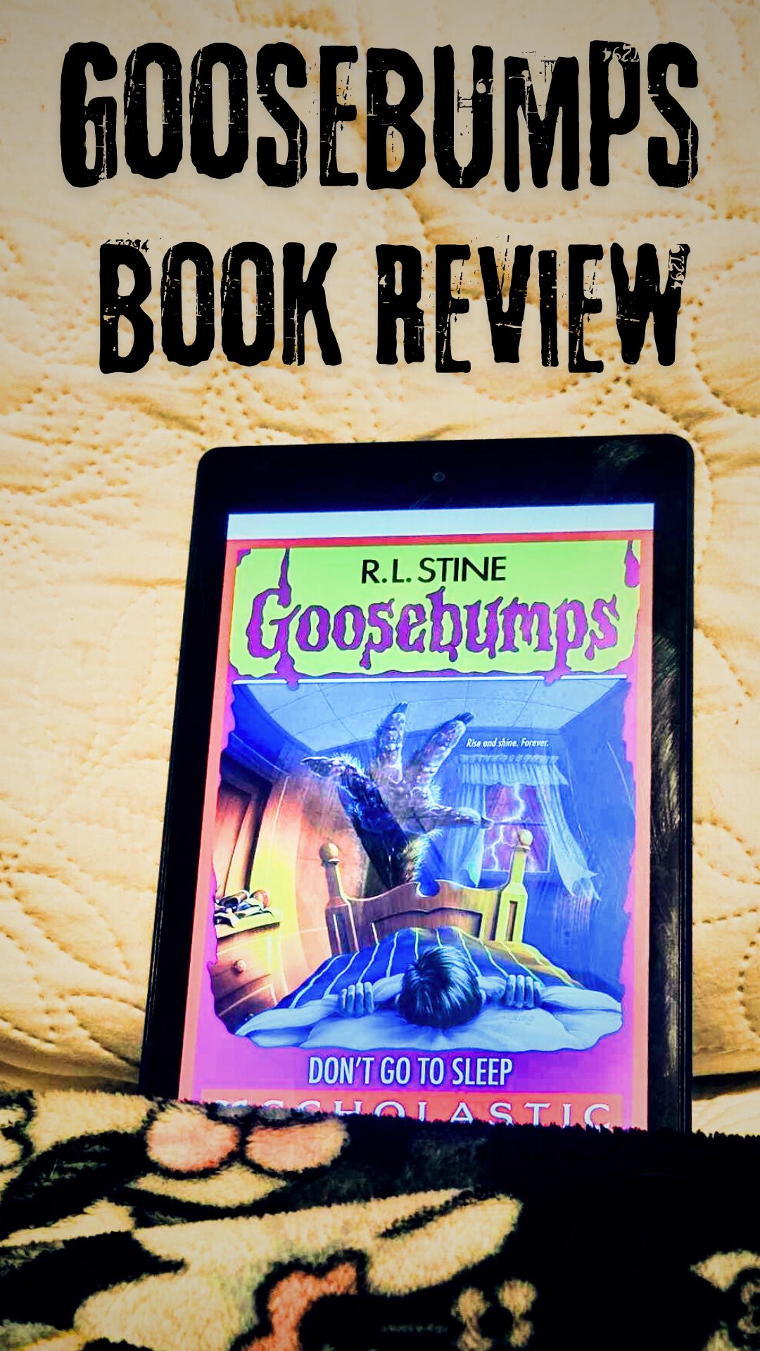 Book Review: Goosebumps – Don’t Go to Sleep! by R.L. Stine
