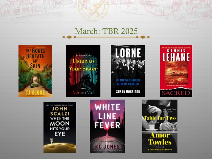 TBR: March 2025
